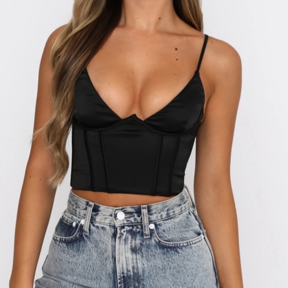 White Fox Boutique Acacia Corset Top